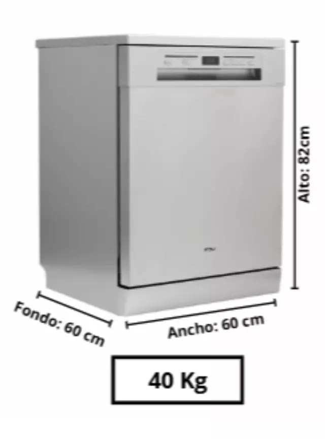 Lavavajillas Acqua FDV 14 Cubiertos Free Standing2