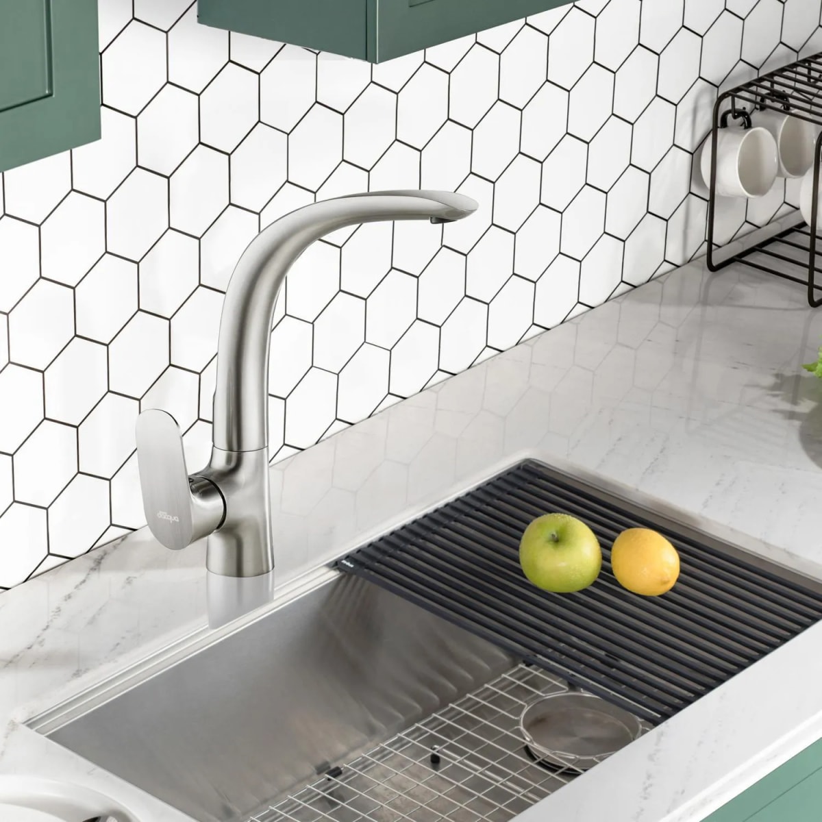 Monomando Cocina Sensi Dacqua  Vertical Vittorio Níquel1
