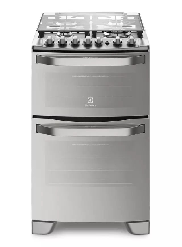Cocina a Gas 4 Quemadores 56DXA Inox1