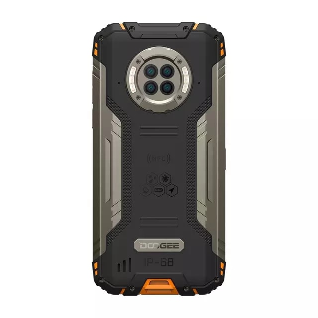 Celular Doogee S96GT, 256GB, Dual, no toma Sim Claro, 4G,  Orange-Reacondicionado2