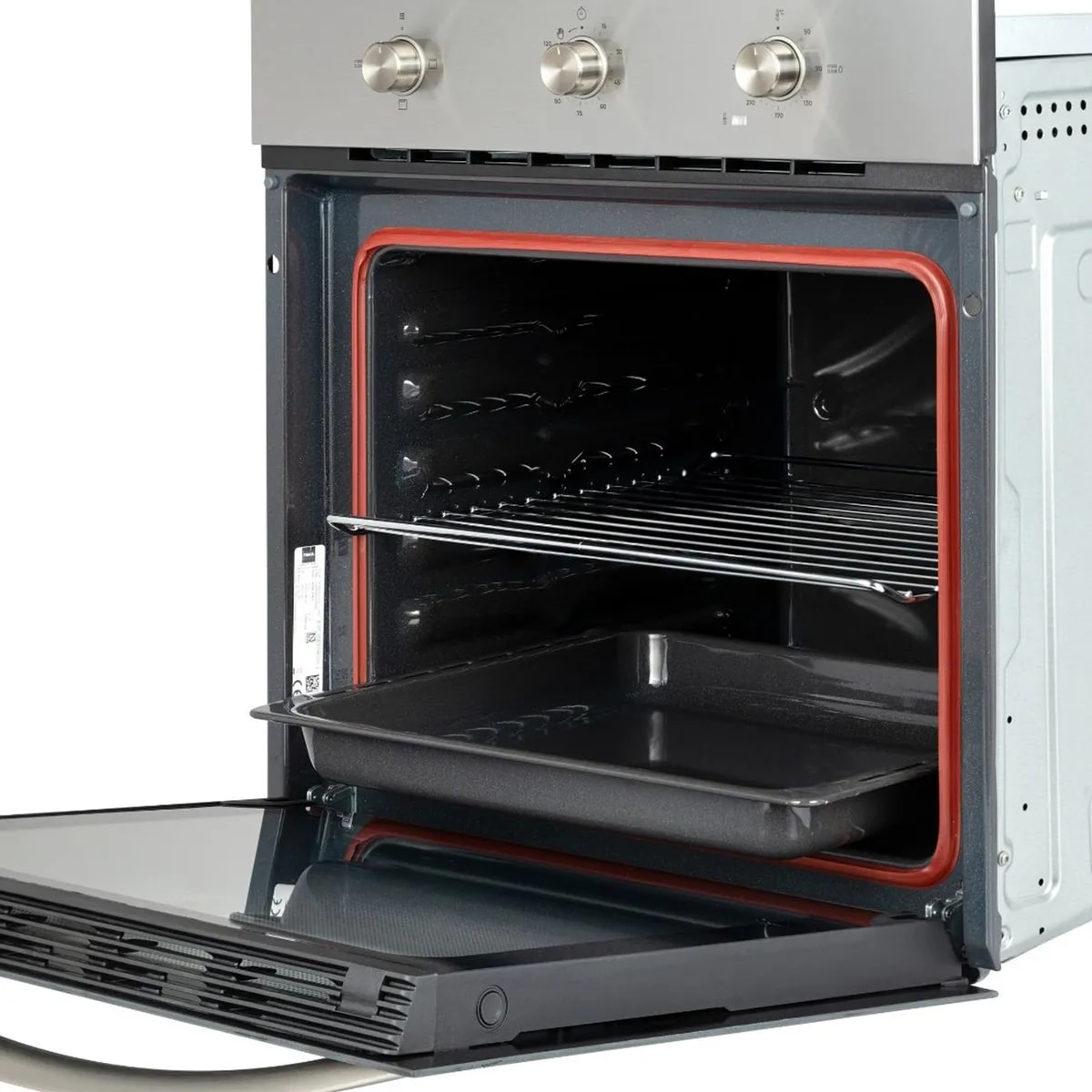 Horno Eléctrico Empotrado 72 Litros Inox HBB-4460 SS3