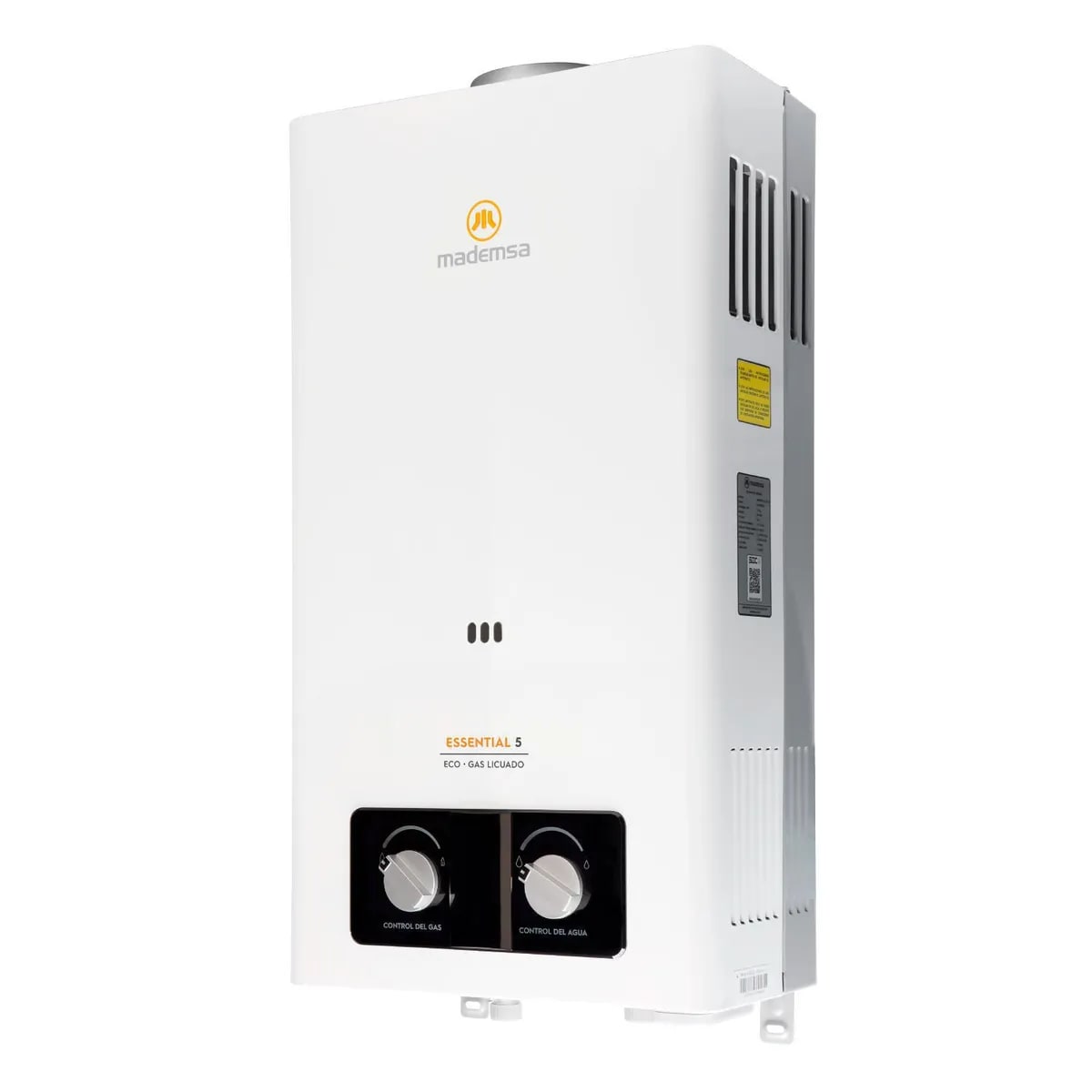Calefont Gas Licuado Mademsa 5 Litros Tiro Natural Ionizado5