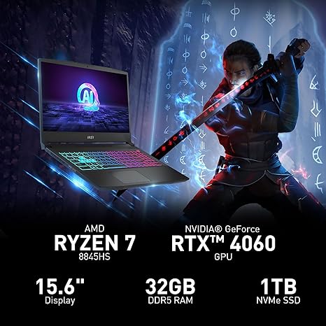 Notebook MSI Katana A15 AI B8VF-448US,15.6