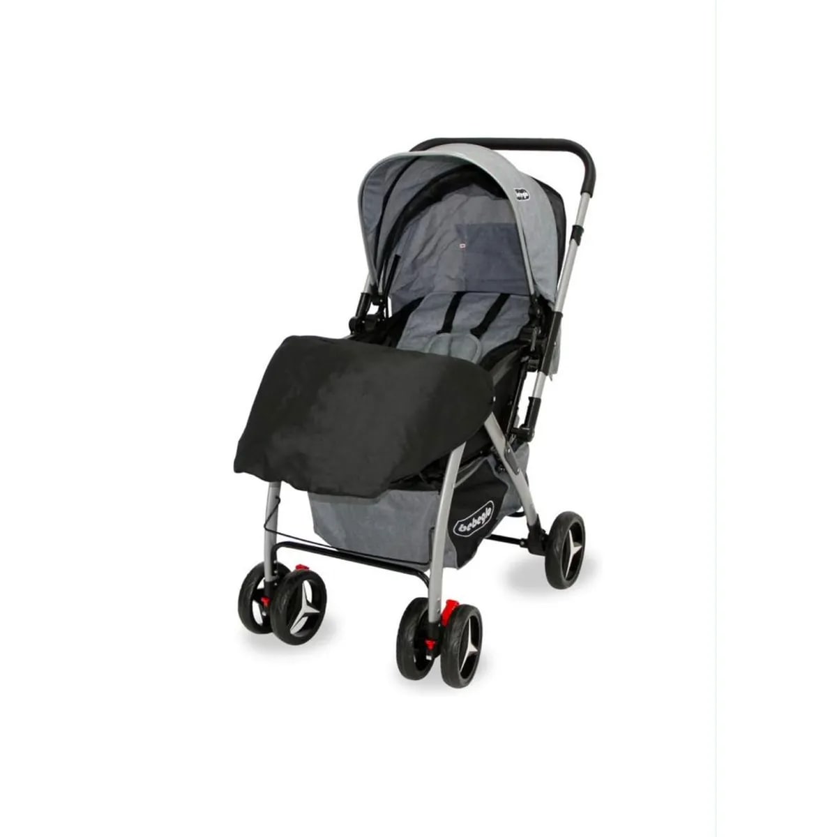 Coche cuna Bebeglo Atlas RS-13806 Gris3
