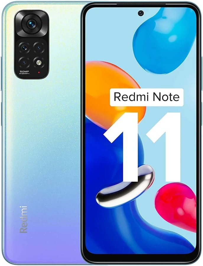 Celular Xiaomi Redmi Note 11, 128GB, Dual, chasis con desgaste, no toma chip Claro, tampoco Wom, Azul Estelar-Reacondicionado2