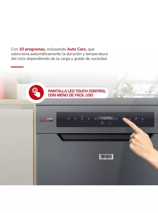 Lavavajillas Thomas 16 Cubiertos Inox Dark-Grey TH-DW16CA caja genérica3