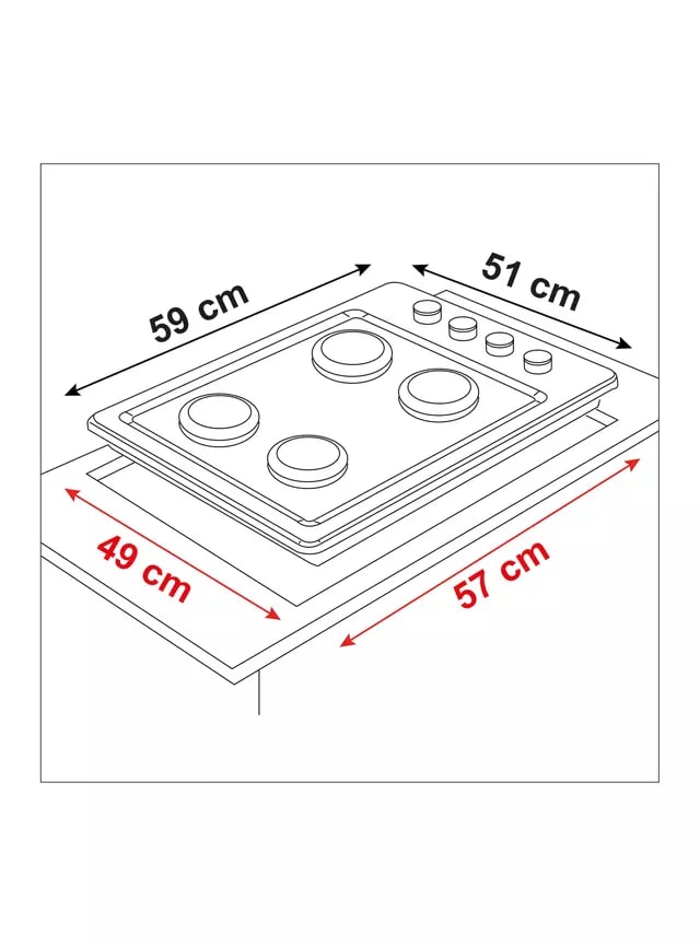 Encimera Sindelen 4 Platos CEE-4601IN Eléctrica4