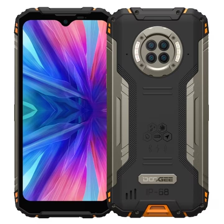 Celular Doogee S96, 256GB Naranjo-Reacondicionado1