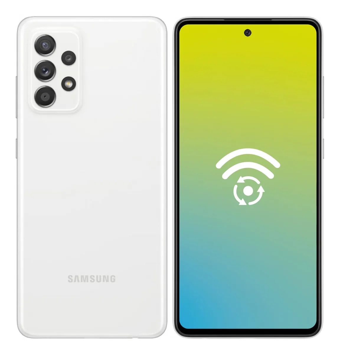 Celular Samsung A52, 128GB, Blanco-Reacondicionado1
