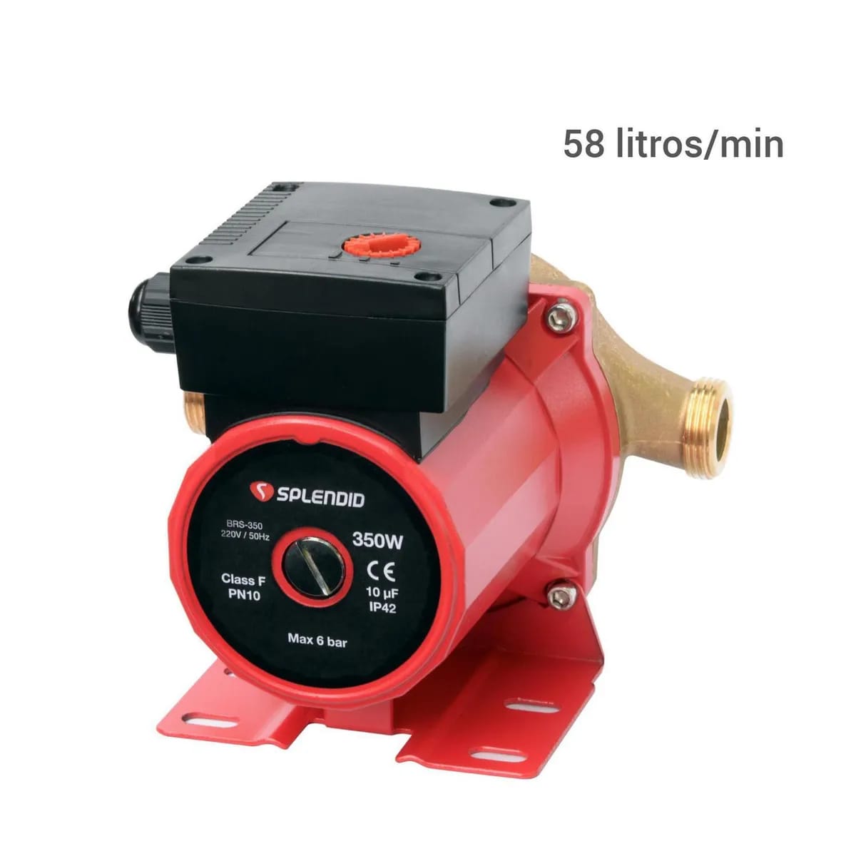 Bomba De Agua Splendid O Presurizadora Brs-350w 3/4