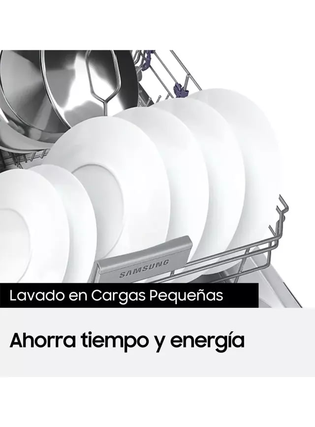 Lavavajillas  Samsung 13 Cubiertos Blanca con Pantalla LED5