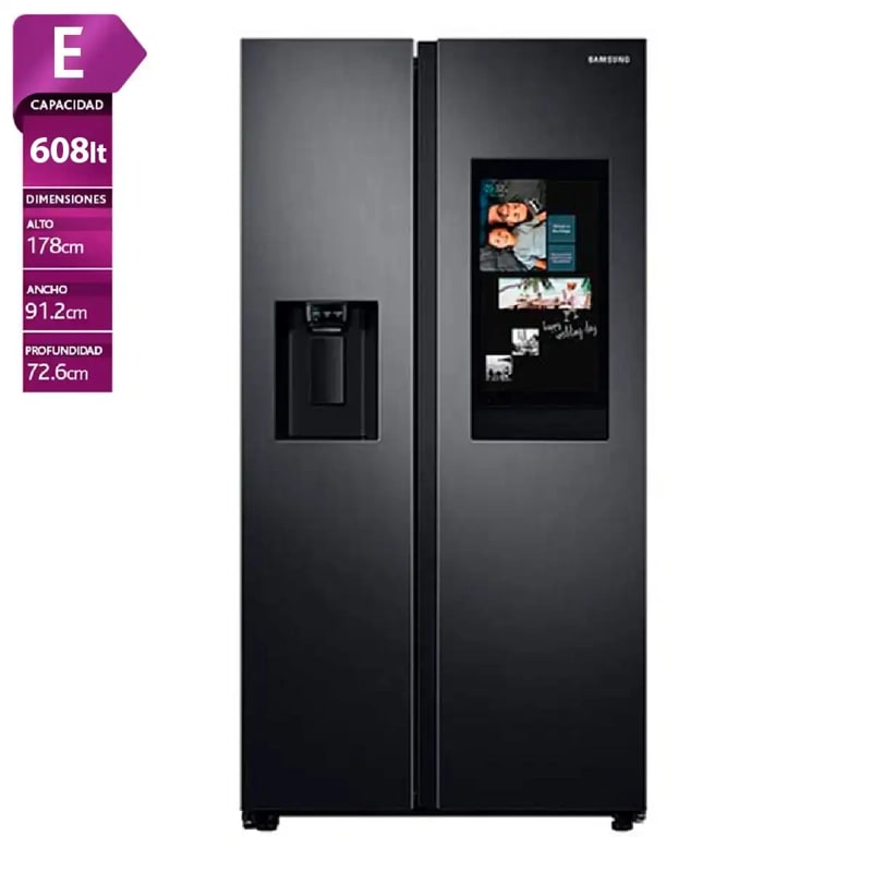 Refrigerador  Side BY Side Samsung S58T5561B1 Inox1