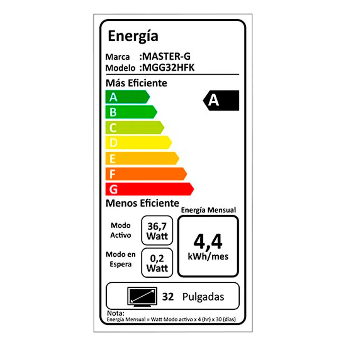Smart  TV Master G HD 32