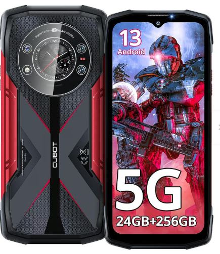 Celular Cubot Kingkong Star 5G 24GB 256GB (Reacondicionado) Rojo1