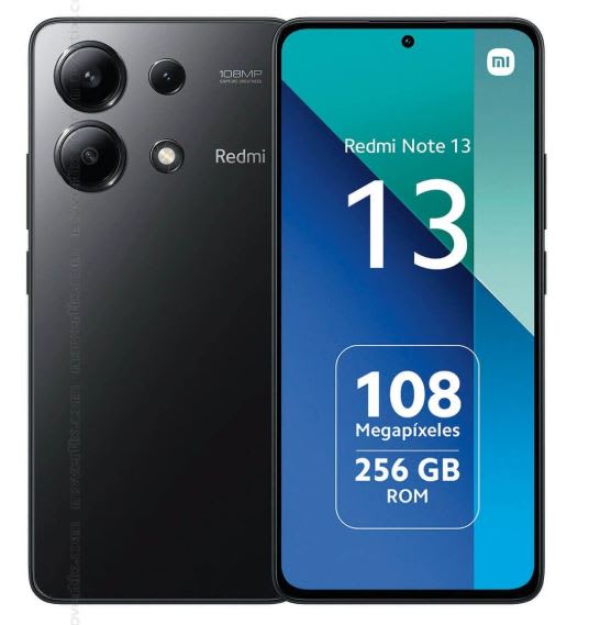 Celular Xiaomi Redmi Note 13 4G 8GB+256GB (Reacondicionado)1