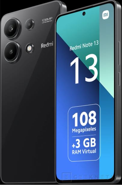 Celular Xiaomi Redmi Note 13 4G 8GB+256GB (Reacondicionado)2