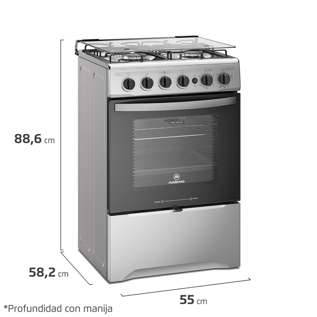 COCINA MADEMSA M795T 4Q2