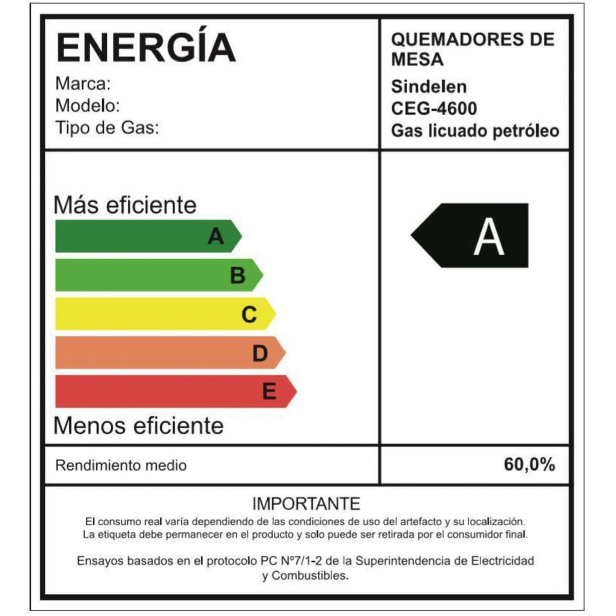 Encimera A Gas 4 Platos Inox Ceg-4600in2