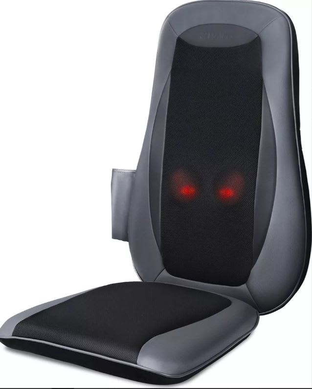 Asiento Masajeador Shiatsu de Cuello y Espalda con calor y vibración Naipo MGBK-2606H4