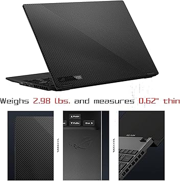 Notebook Gamer  Asus Rog Flow X13 Ryzen 9 6900HS 16GB 1TB RTX 3050, Reacondicionado1