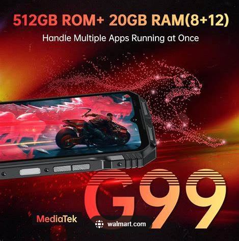 Celular  Doogee S118 20GB+512GB Negro-Reacondicionado3