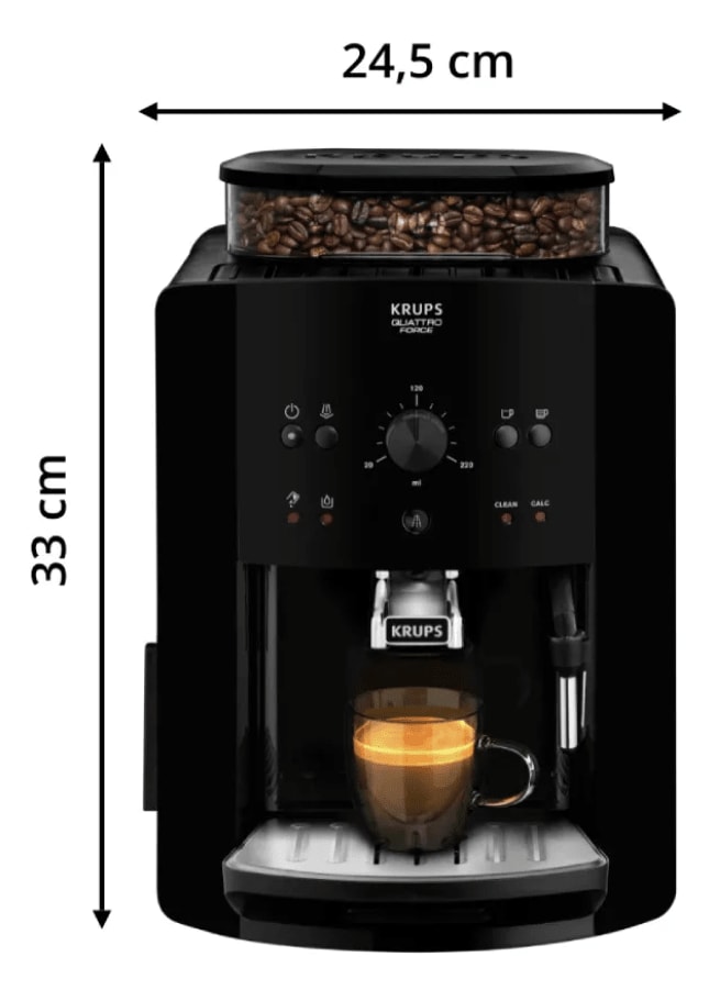 Cafetera expresso automatica krups modelo ea8100, caja dañada.3