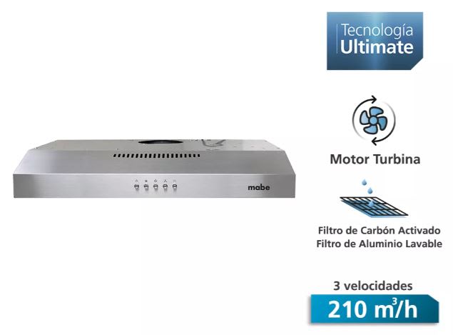 Kit Campana + Encimera + Horno Mabe10