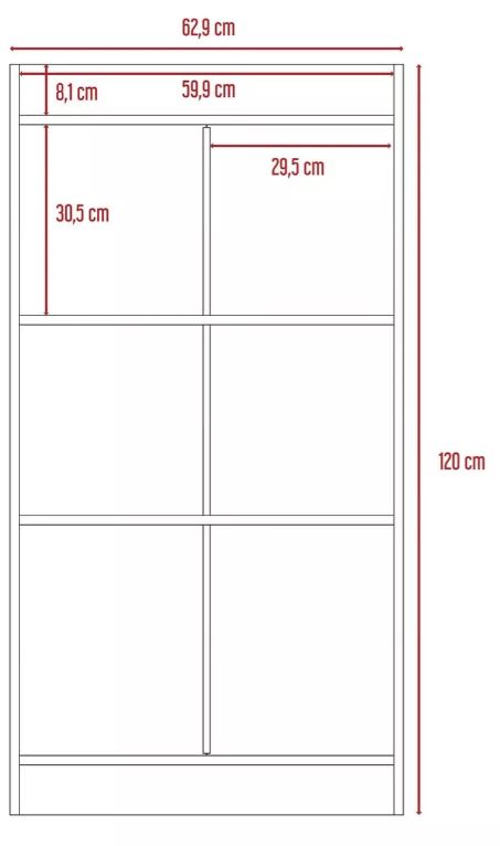 BIBLIOTECA OFICINA COLOR WENGUE TUHOME3