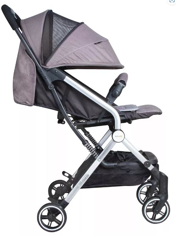 Coche Paseo Spark Negro y Gris Babysmart4