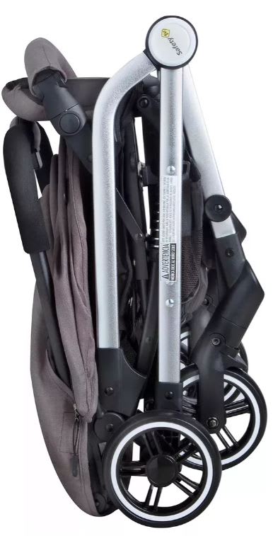 Coche Paseo Spark Negro y Gris Babysmart2