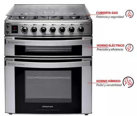COCINA SINDELEN HÍBRIDA CH-770DHIN2