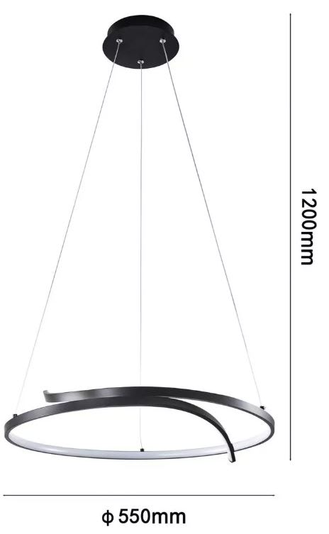 LAMPARA DE TECHO LED CIRCULAR JUST HOME1