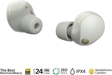 Audifonos Sony WF-1000XM5 - Plateado2