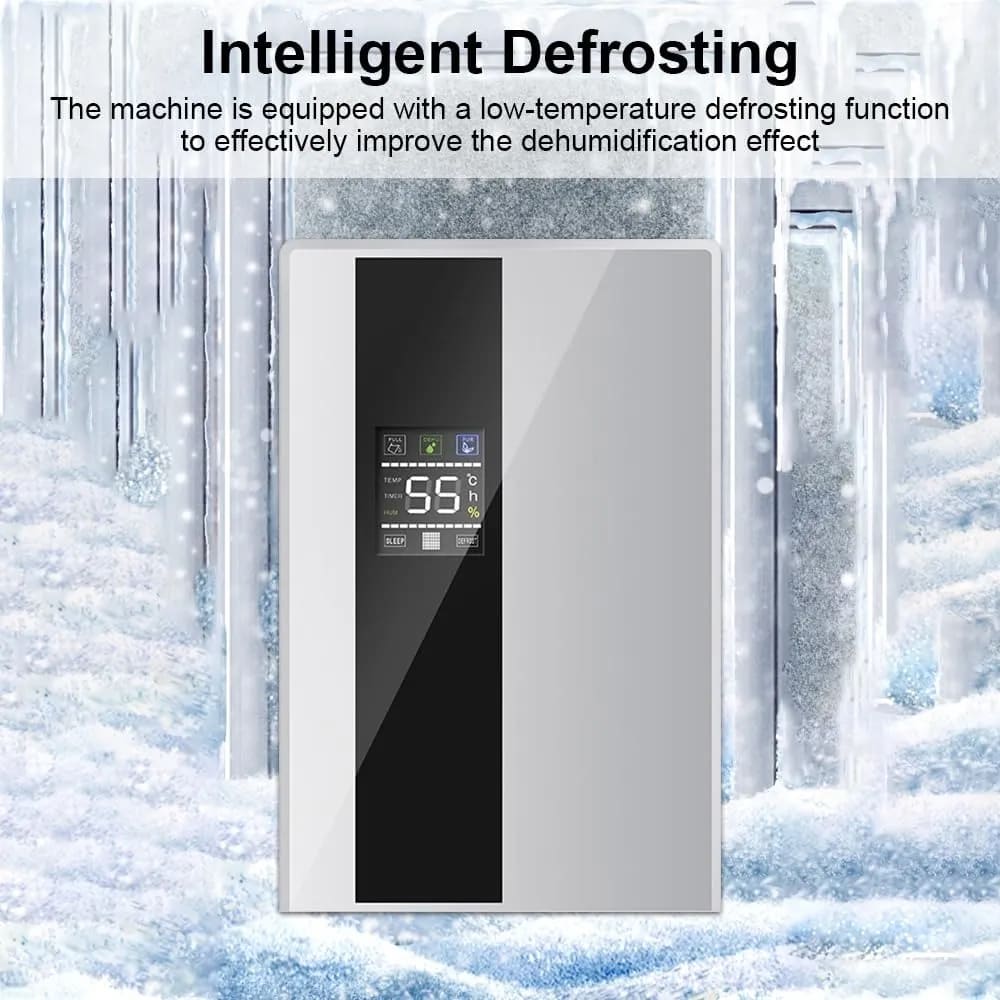 Deshumidificador De Aire Doméstico Silencioso 90w Blanco1