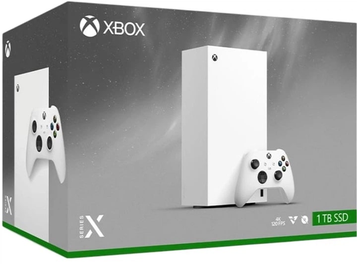 Consola Digital X-BOX Series X, 4k, 1TB , 120FPS-Blanco3