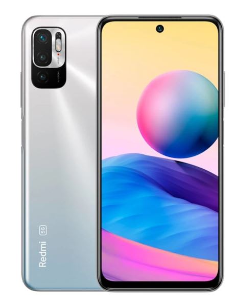Celular Xiaomi redmi note10 teléfono móvil 5G 6 + 128g Plateado Reacondicionado1