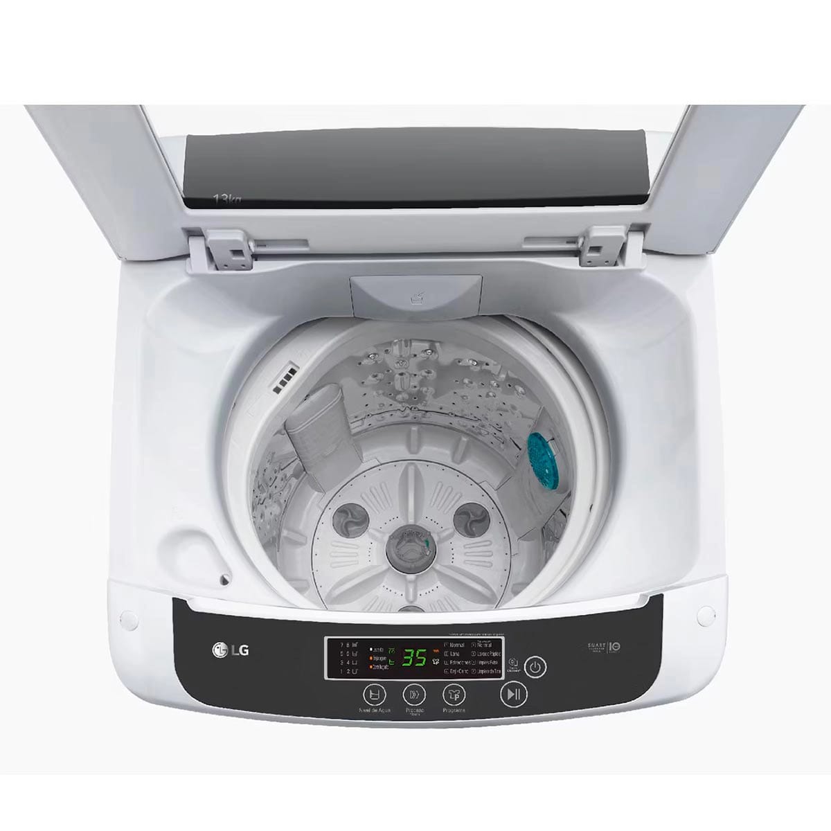 Lavadora carga superior LG WT13WPBPK 13Kg. Blanco3