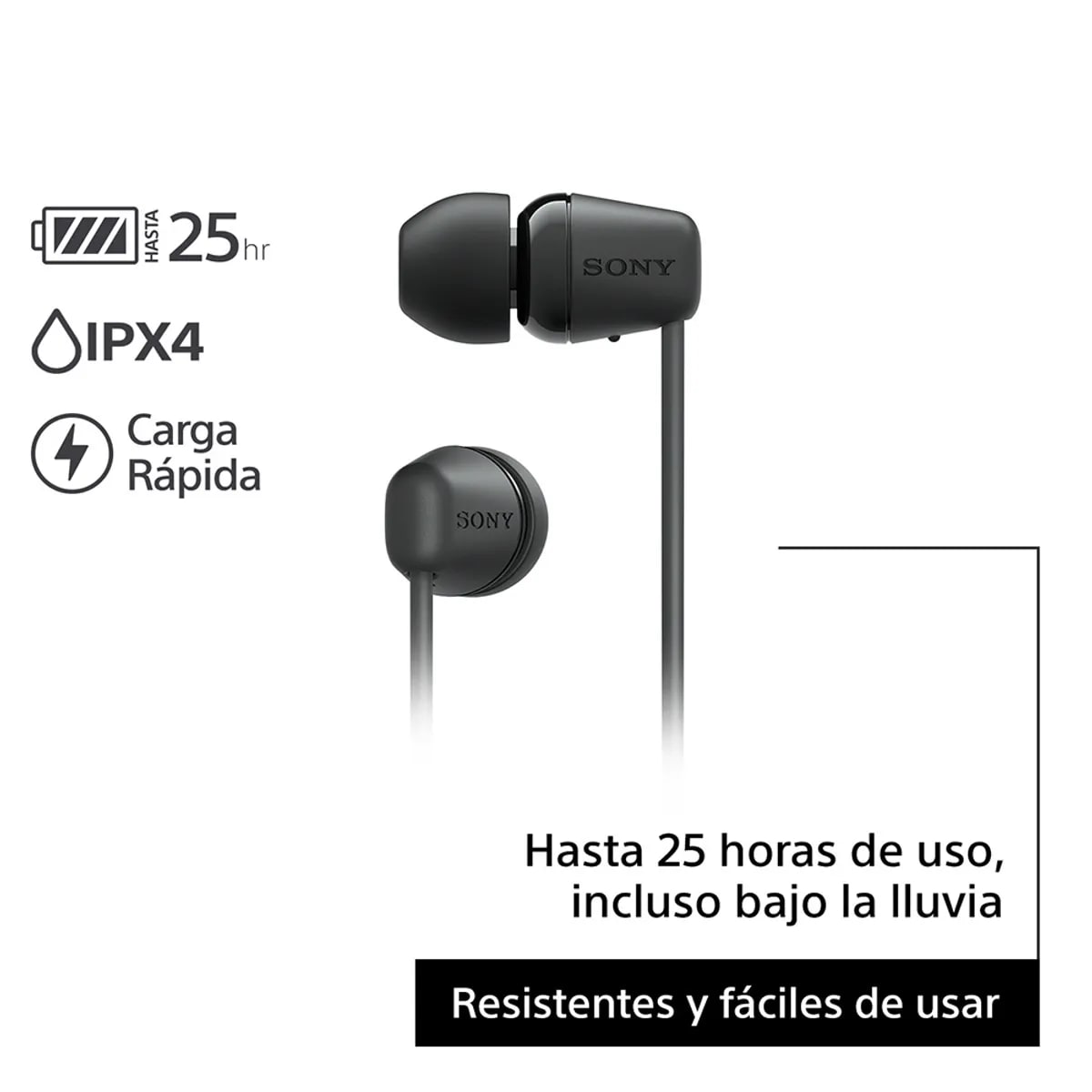 Audifonos Inalambricos WI-C100-Negro2