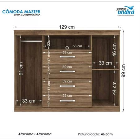 COMODA MASTER grafito Onessta1