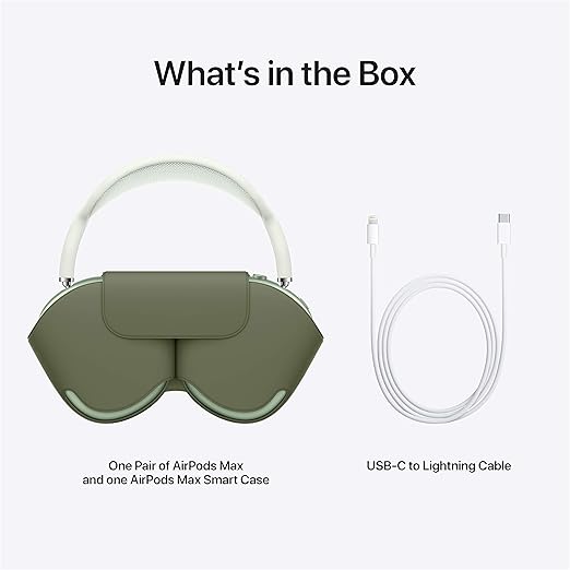 Audífonos Apple AirPods Max Verde-Reacondicionado4