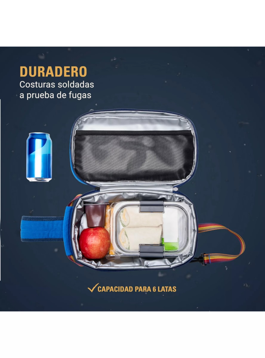 Soft Cooler Stranger Things 6 Latas Azul Coleman3