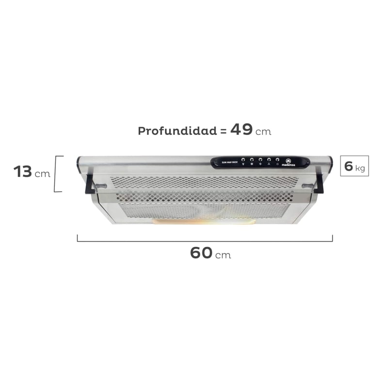 CAMPANA MADEMSA ANCHO 60 CM M602