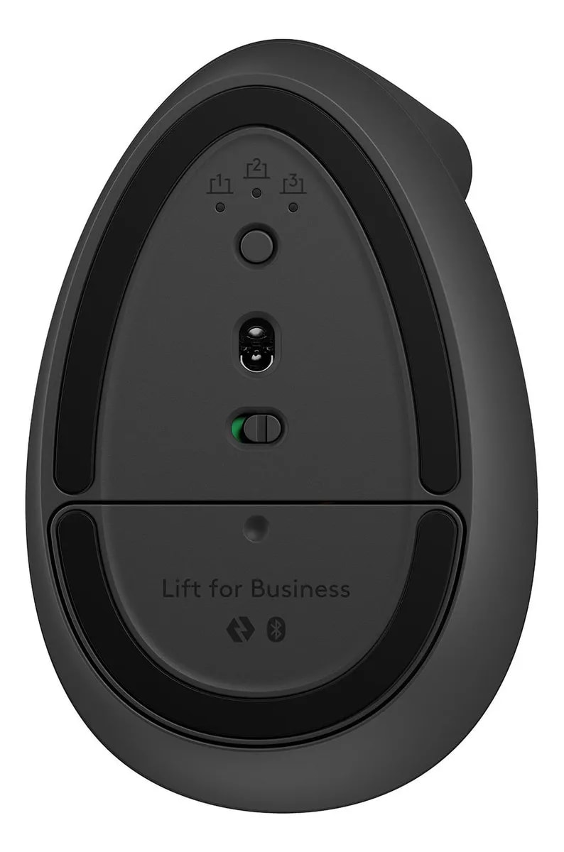 Mouse Bluetooth Ergonomico Logitech Vertical Lift Grafito1