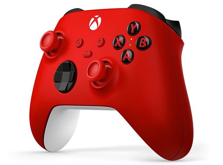 Control XBOX Microsoft Pulse  Rojo-Reacondicionado1