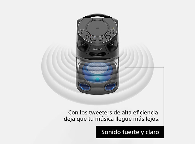 MINICOMPONENTE SONY MHC-V13, caja genérica2
