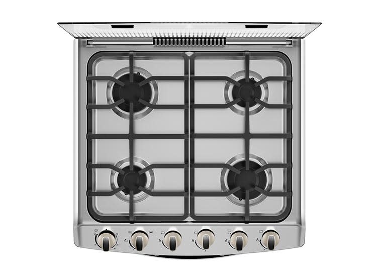 Cocina 4 Quemadores Midea  MCG-4QPI24NS3