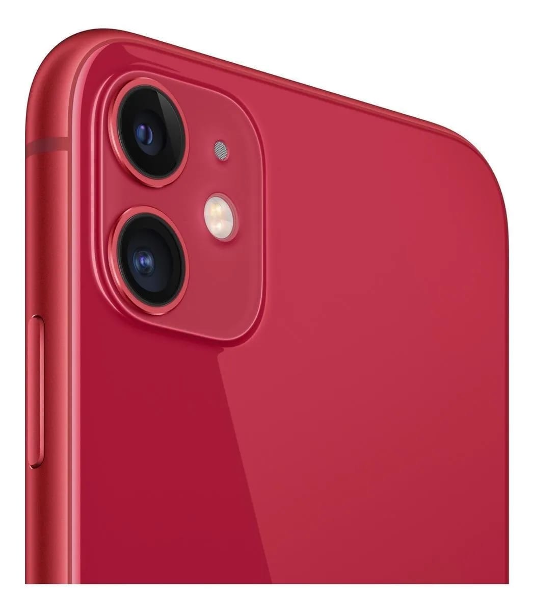 Celular Apple Iphone 11, 64GB, Rojo, con pequeños detalles estéticos-Reacondicionado2