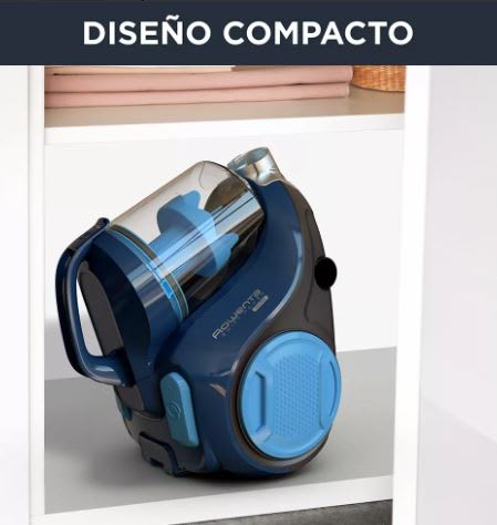 Aspiradora rowenta swift power home care azul, caja dañada3