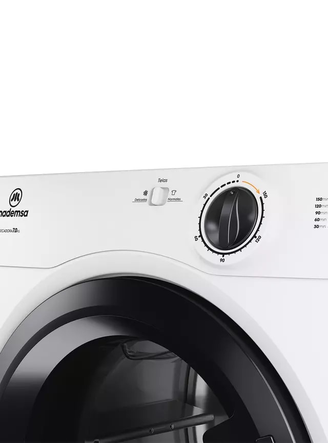 Secadora Carga Frontal 7 kg 7DBZG Pro Blanco Mademsa, caja genérica5