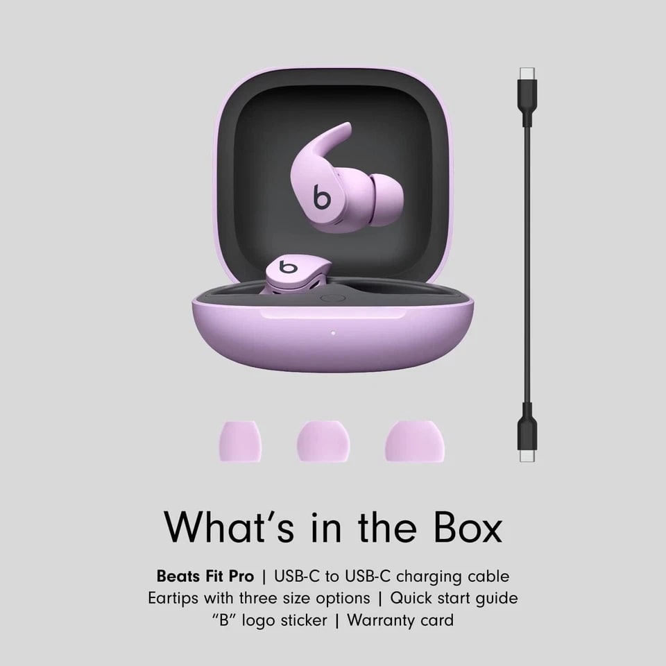 Audífonos Beats Fit Pro-Morado4